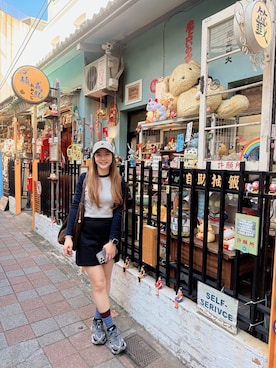 「アイテム（スマホグッズ）」を使った、TKさん（レディース・156cm）の冬コーディネート