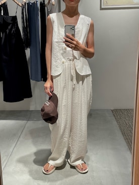 ゆいこさん(レディース・159cm)の夏コーディネート