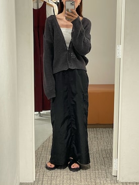 「PT（ピーティ）のアイテム」を使った、ゆいこさん（レディース・159cm）の夏コーディネート