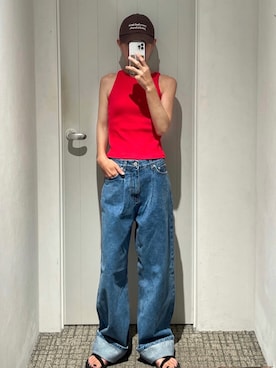 ゆいこさん（レディース・159cm）の夏コーディネート