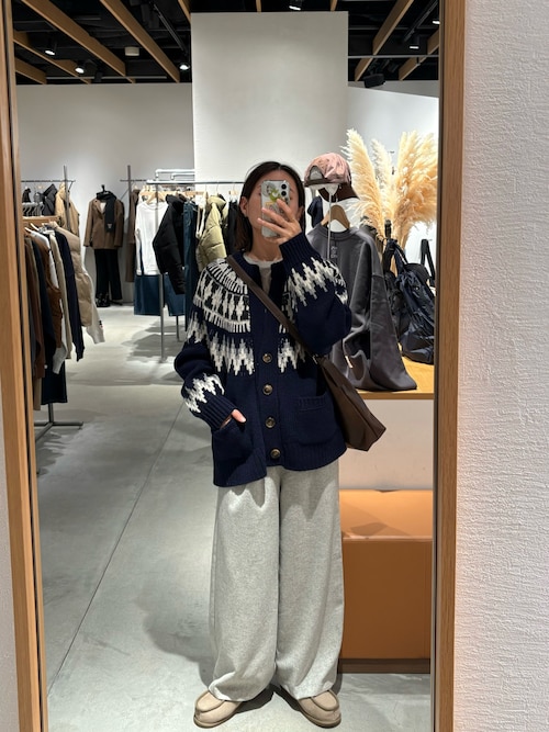 El mar ノルディックニットカーディガン（カーディガン/ボレロ