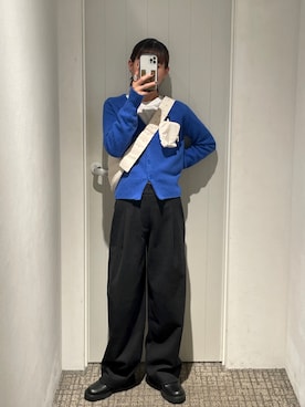 「CANAL JEAN（キャナルジーン）のアイテム（アクセサリー）」を使った、ゆいこさん（レディース・159cm）の秋コーディネート