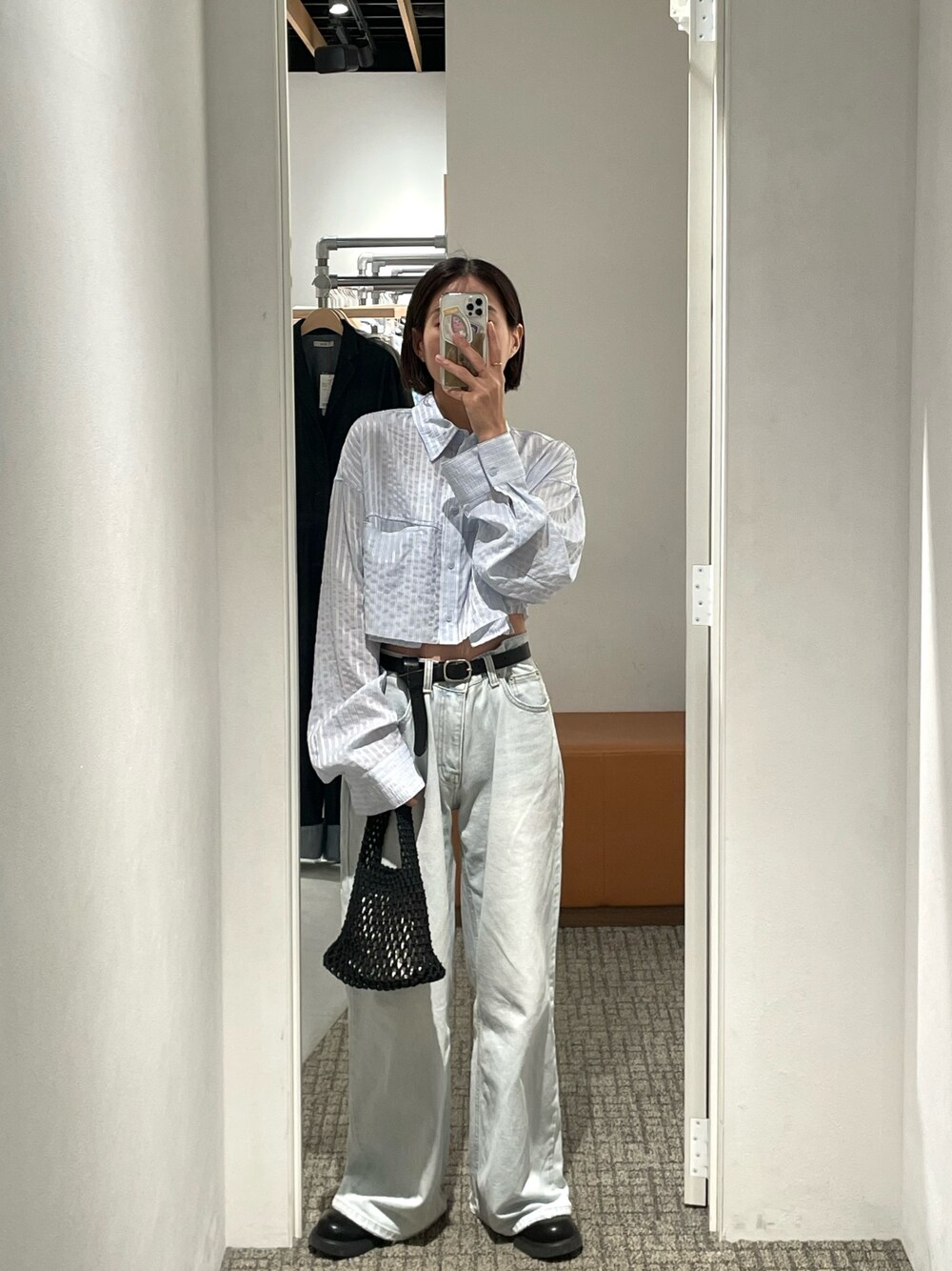 TODAYFUL（トゥデイフル）の「TODAYFUL Stripe Short Shirts