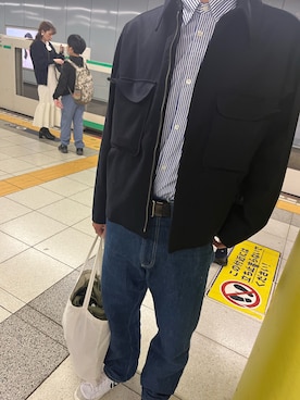 「Oblada（オブラダ）のアイテム」を使った、ヒロさん（メンズ・175cm）の冬コーディネート