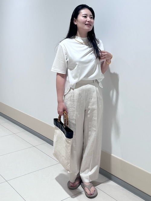 近年 45R XXL ヘリンボーン リネン100% 洗える パンツ スラックス 近年 45R XXL ヘリンボーン リネン100% 洗える パンツ