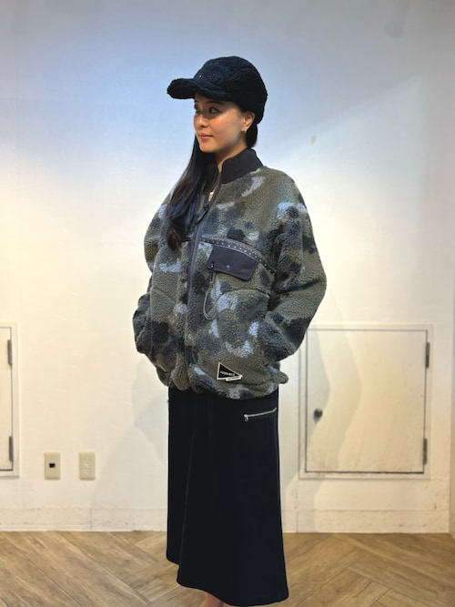 Gramicci×and wander】JQ TAPE FLEECE JACKET(MENS) | JQテープ