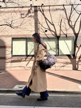 「KLEMAN（クレマン）のアイテム」を使った、miyuさん（レディース・169cm）の春コーディネート