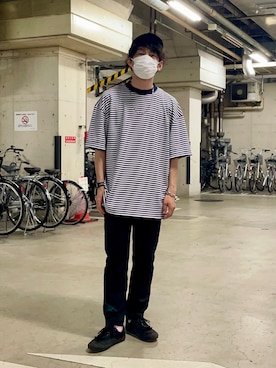 「SUNSPEL（サンスペル）のアイテム」を使った、koichanさん（メンズ・174cm）の夏コーディネート