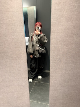 「HARE（ハレ）のアイテム（バッグ）」を使った、みほさん（レディース・160cm）の冬コーディネート