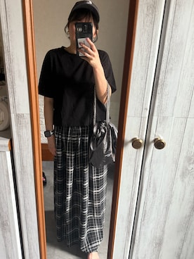 「H&M（エイチ・アンド・エム）のアイテム」を使った、kary☆さん（レディース・161cm）の夏コーディネート