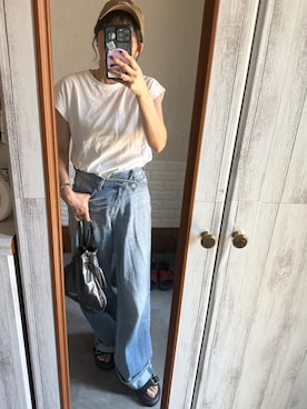 「アイテム（サンダル）」を使った、kary☆さん（レディース・161cm）の夏コーディネート