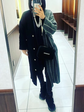 「OSMOSIS（オズモーシス）のアイテム」を使った、kary☆さん（レディース・161cm）の冬コーディネート