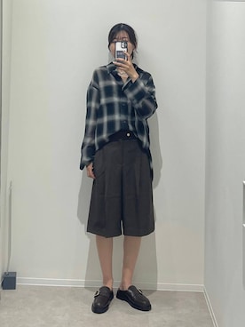 「GLOBAL WORK（グローバルワーク）のアイテム」を使った、ヒカリさん（レディース・167cm）の夏コーディネート