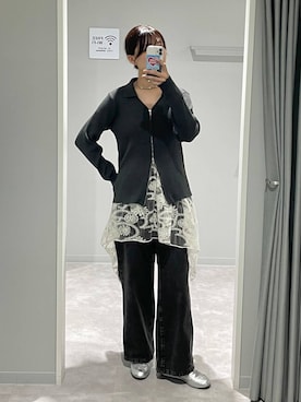 「アイテム（その他トップス）」を使った、ヒカリさん（レディース・167cm・20代）の秋コーディネート