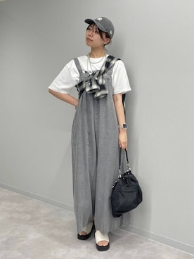 「アイテム（帽子）」を使った、ヒカリさん（レディース・167cm・20代）の夏コーディネート