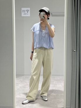 「アイテム（キャミソール）」を使った、ヒカリさん（レディース・167cm・20代）の夏コーディネート