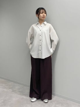 「アイテム（パンツ）」を使った、ヒカリさん（レディース・167cm・20代）の秋コーディネート
