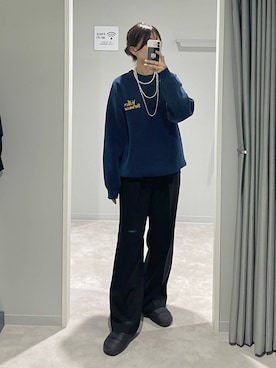 「アイテム（シュシュ）」を使った、ヒカリさん（レディース・167cm・20代）の冬コーディネート