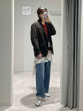 「アイテム（その他トップス）」を使った、ヒカリさん（レディース・167cm・20代）の秋コーディネート