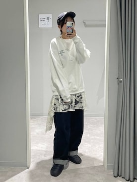 「アイテム（その他トップス）」を使った、ヒカリさん（レディース・167cm・20代）の秋コーディネート