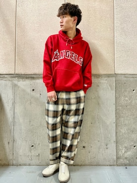 「Right-on（ライトオン）のアイテム」を使った、てらくら【相互フォロー】さん（メンズ・178cm）の冬コーディネート