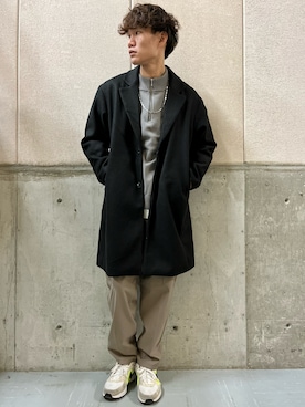 「BACK NUMBER（バックナンバー）のアイテム（ジャケット/アウター）」を使った、てらくら【相互フォロー】さん（メンズ・178cm）の冬コーディネート