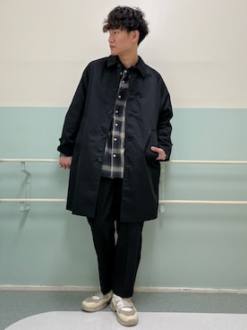 「BACK NUMBER（バックナンバー）のアイテム（ジャケット/アウター）」を使った、てらくら【相互フォロー】さん（メンズ・178cm）の春コーディネート