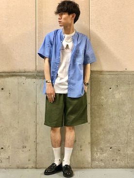 「STANCE（スタンス）のアイテム」を使った、てらくら【相互フォロー】さん（メンズ・178cm）の夏コーディネート