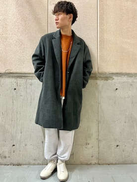 「BACK NUMBER（バックナンバー）のアイテム（ジャケット/アウター）」を使った、てらくら【相互フォロー】さん（メンズ・178cm）の冬コーディネート