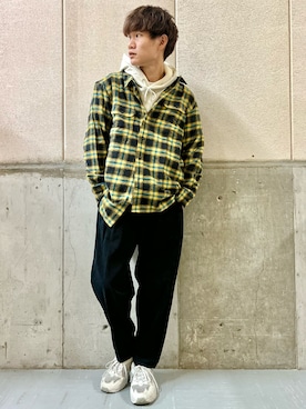 てらくら【相互フォロー】さん（メンズ・178cm）の秋コーディネート