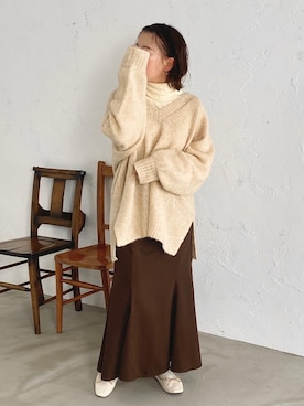 emiさん（レディース・153cm）の冬コーディネート