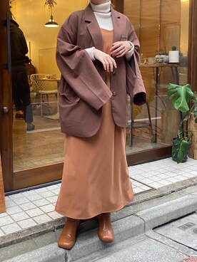 emiさん（レディース・153cm）の秋コーディネート