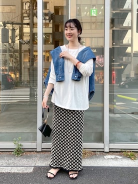 KOMORI_166cmさん（レディース・166cm）の春コーディネート