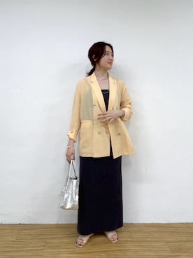 KOMORI_166cmさん（レディース・166cm）の春コーディネート