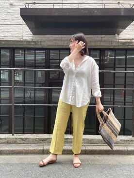 KOMORI_166cmさん（レディース・166cm）の夏コーディネート