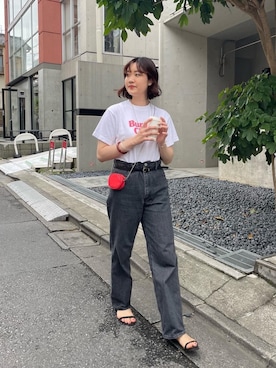 KOMORI_166cmさん（レディース・166cm）の夏コーディネート