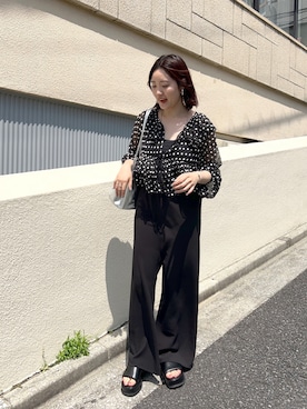 KOMORI_166cmさん（レディース・166cm）の夏コーディネート