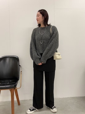 KOMORI_166cmさん（レディース・166cm）の冬コーディネート