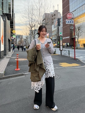 KOMORI_166cmさん（レディース・166cm）の春コーディネート