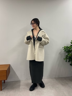 「アイテム（ワンピース/ドレス）」を使った、KOMORI_166cmさん（レディース・166cm）の秋コーディネート