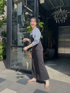 KOMORI_166cmさん（レディース・166cm）の春コーディネート