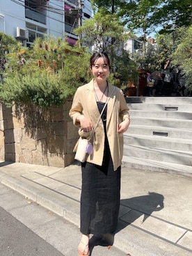 KOMORI_166cmさん（レディース・166cm）の春コーディネート