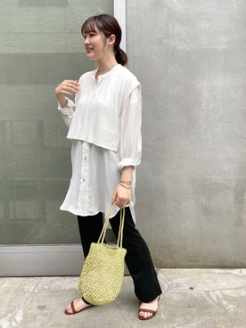 KOMORI_166cmさん（レディース・166cm）の夏コーディネート