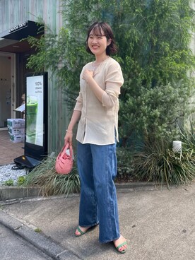 KOMORI_166cmさん（レディース・166cm）の夏コーディネート