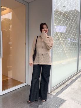 「SHENERY（シーナリー）のアイテム」を使った、KOMORI_166cmさん（レディース・166cm）の春コーディネート