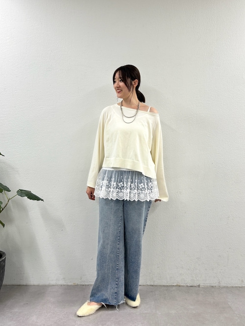 《３サイズ展開/旬なスタイリング》バギーデニム