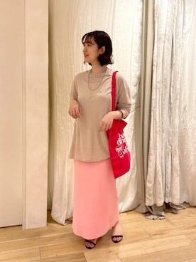 KOMORI_166cmさん（レディース・166cm）の夏コーディネート