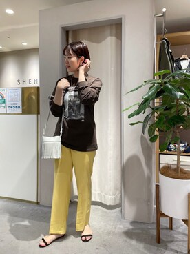 KOMORI_166cmさん（レディース・166cm）の夏コーディネート