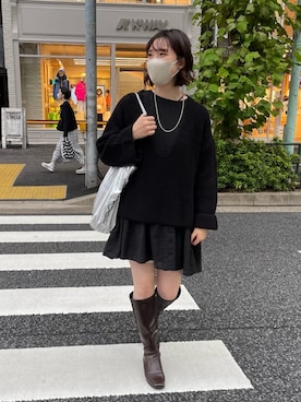 KOMORI_166cmさん（レディース・166cm）の秋コーディネート