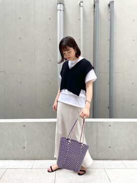 KOMORI_166cmさん（レディース・166cm）の夏コーディネート